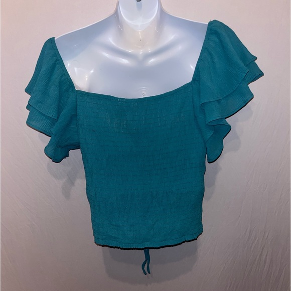 turquoise blouse from Buckle - Picture 2 of 2